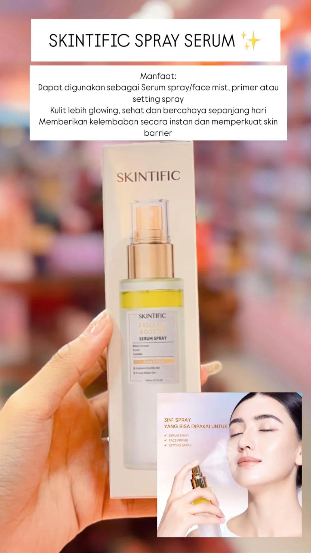 SKINTIFIC RADIANCE BOOSTER SERUM SPRAY 50ML