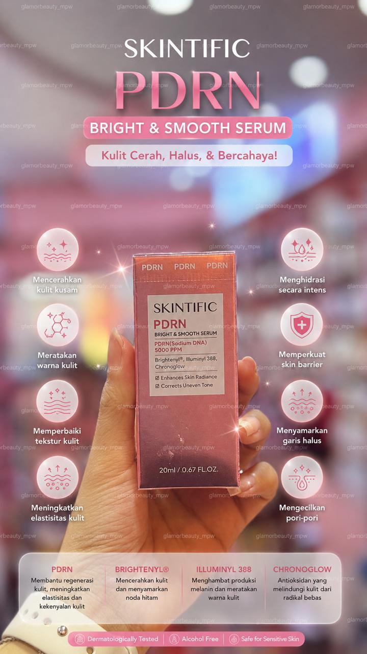 SKINTIFIC PDRN BRIGHT & SMOOTH SERUM 20ML