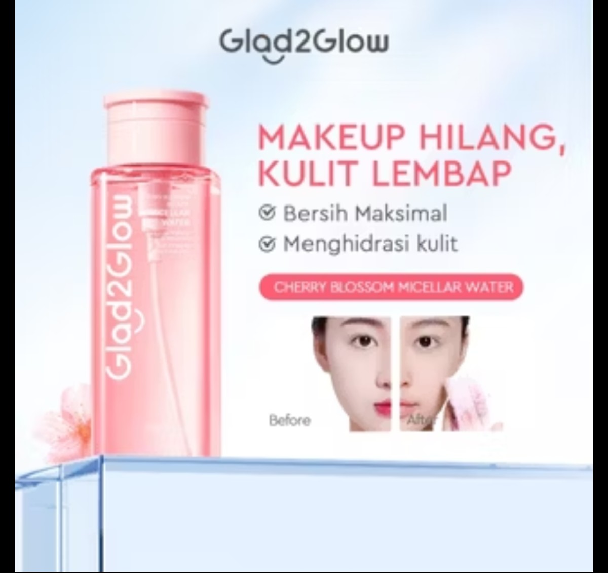 G2G MICELLAR WATER 300ML CHERRY BLOSSOM