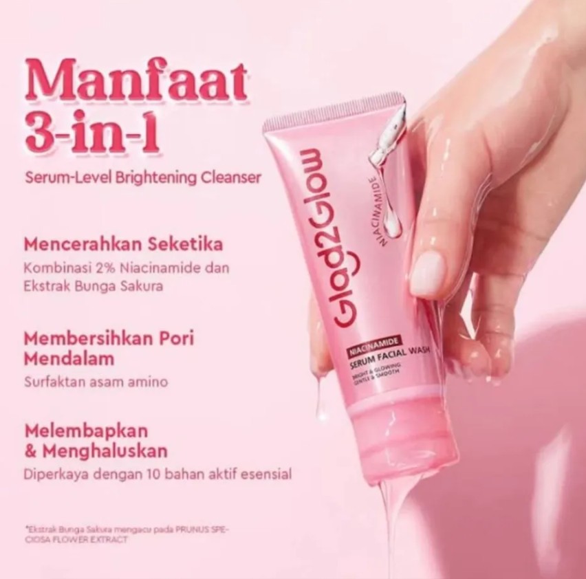 G2G NIACINAMIDE SERUM FACIAL WASH 70GR