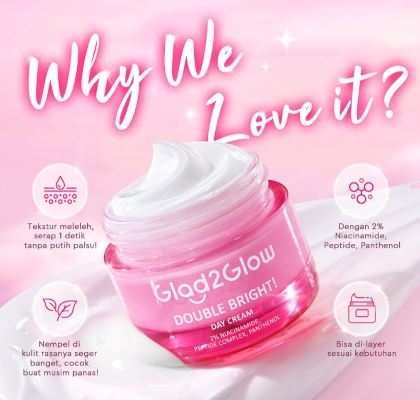 G2G DOUBLE BRIGHT DAY CREAM 30G