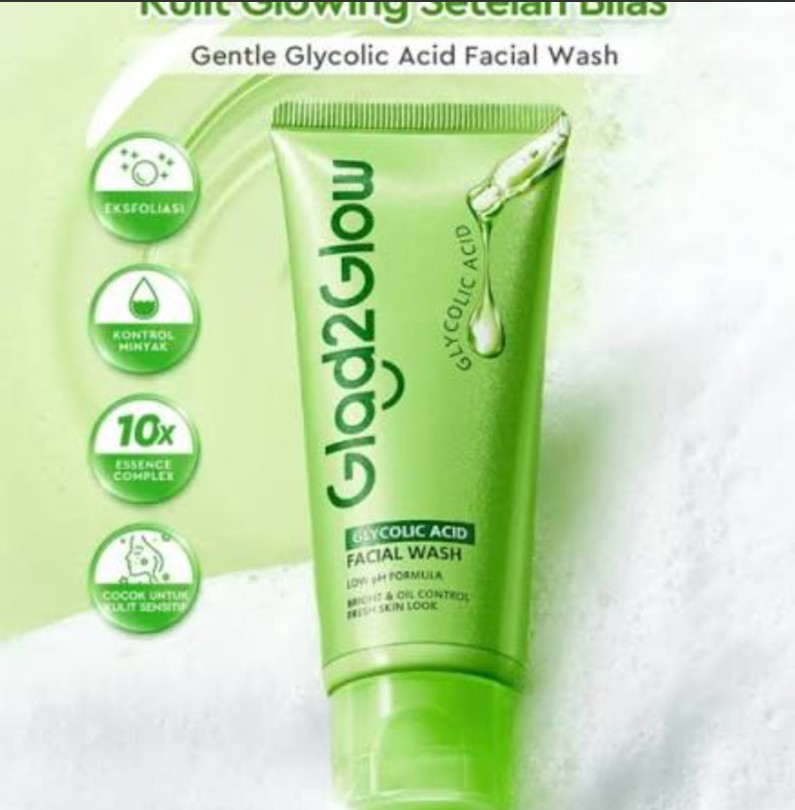 G2G FW CLEANSER 70ML GLYCOLIC ACID (HIJAU)
