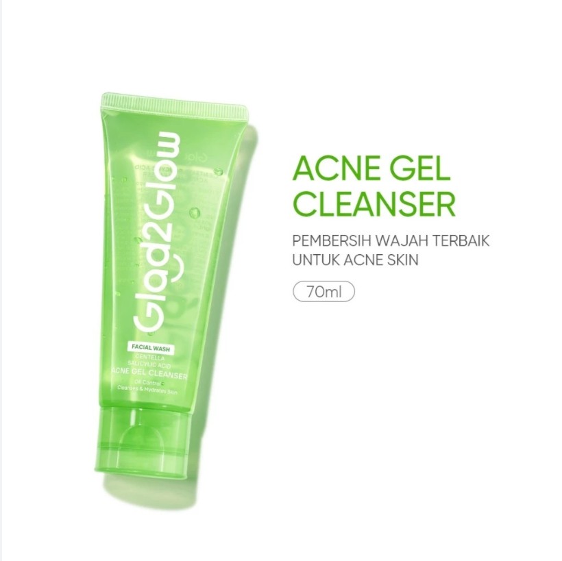 G2G FW CLEANSER 70ML CENTELLA ACNE ACID (HIJAU)