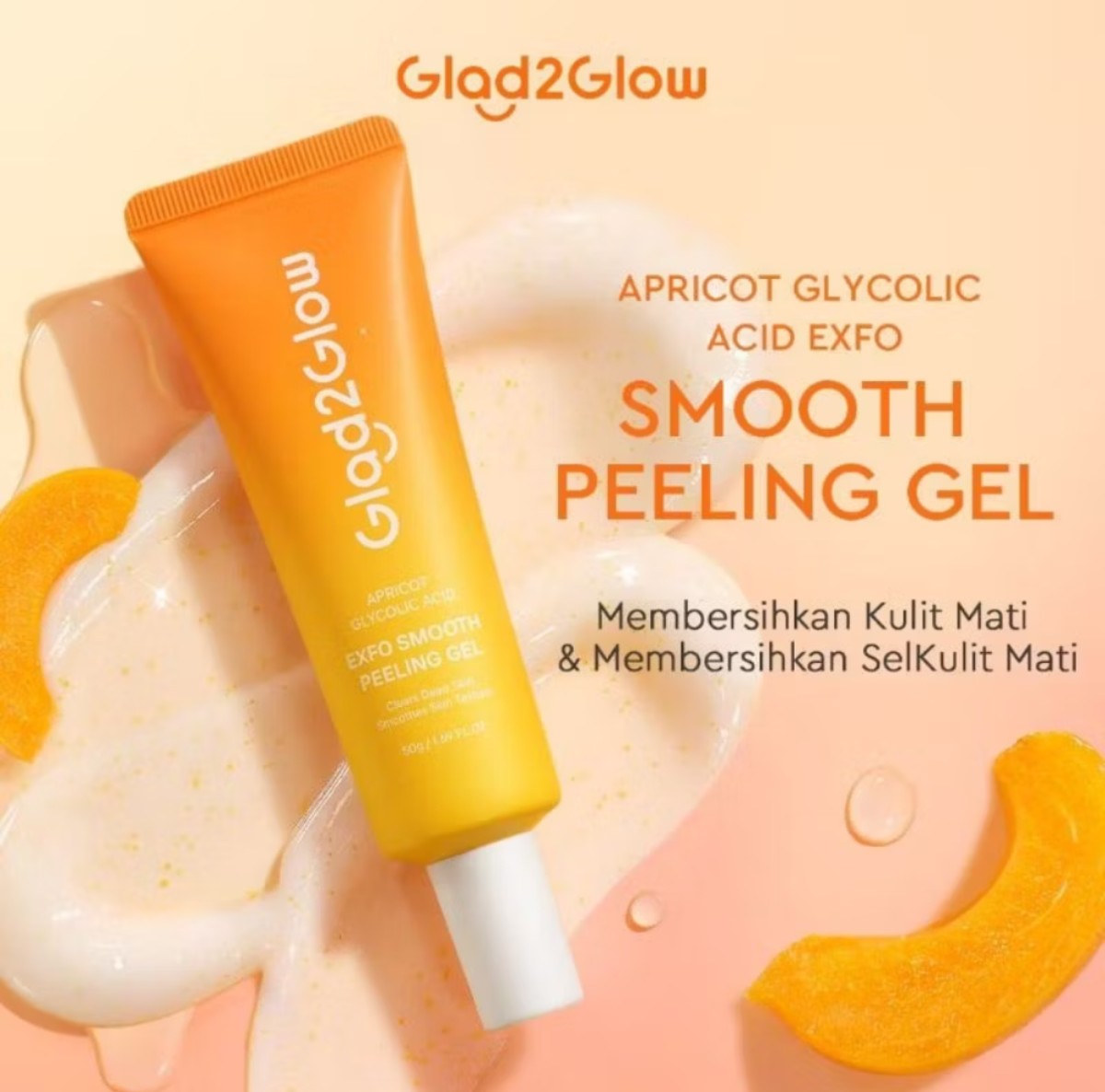 G2G APRICOT GLYCOLIC ACID PEELING GEL 50GR