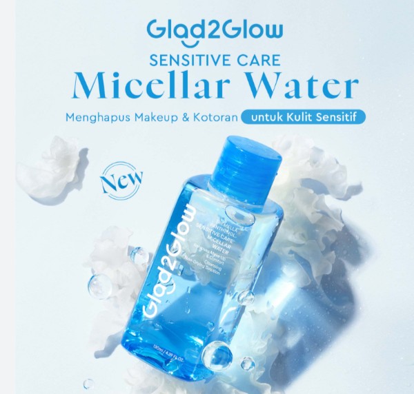 G2G MICELLAR WATER 130ML TREMELLA PHATENOL (BIRU)