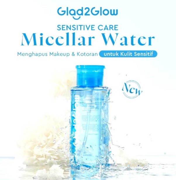 G2G MICELLAR WATER 230ML TREMELLA PHATENOL (BIRU)