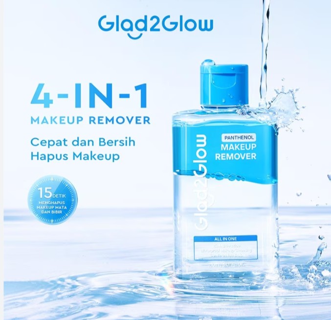 G2G ALL IN ONE MAKEUP REMOVER 150ML PANTHENOL (BIRU)