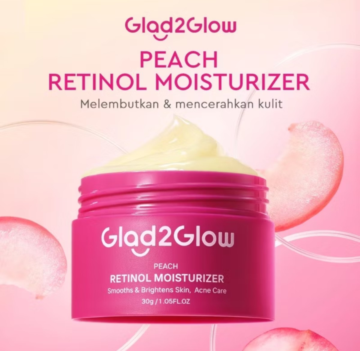 G2G MOIST 30GR PEACH RETINOL
