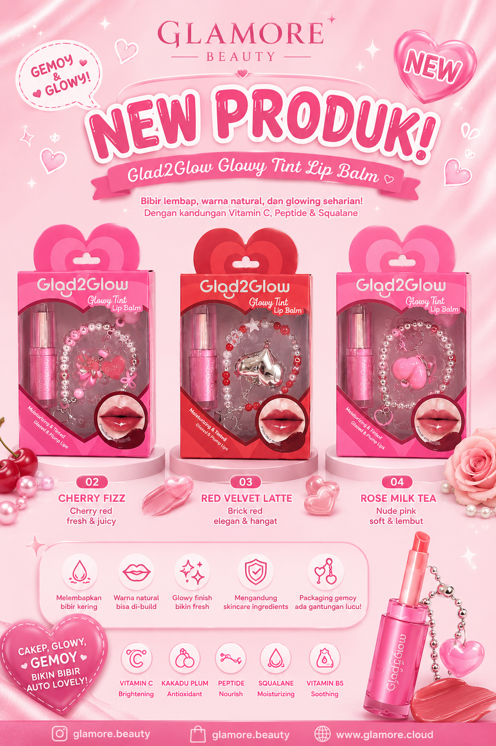 G2G GLOWY TINT LIP BALM