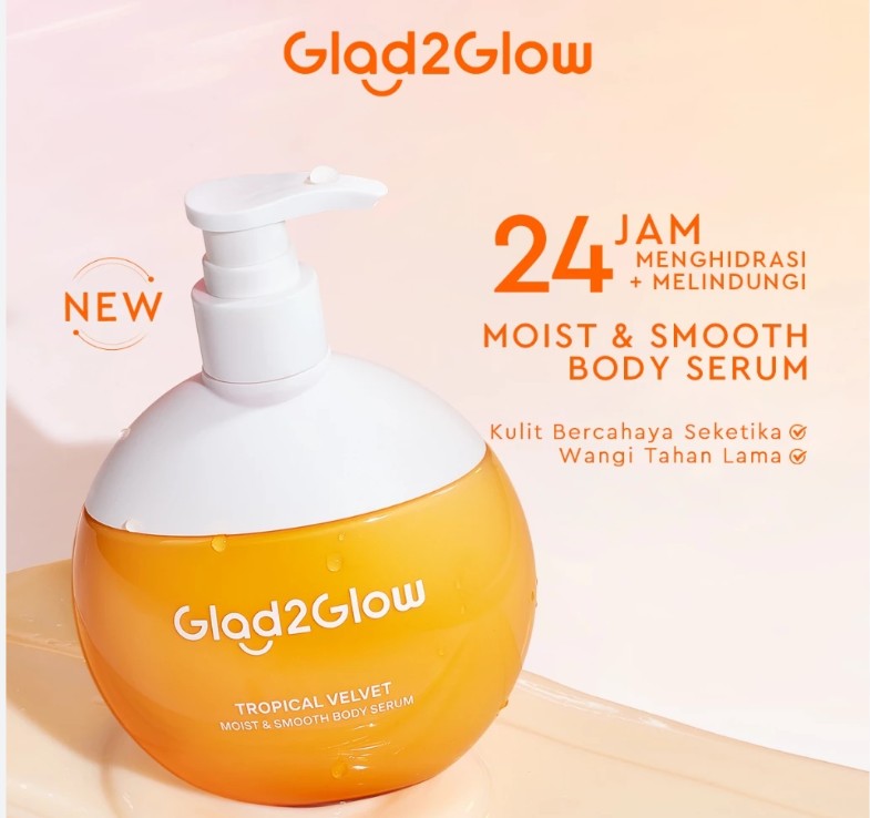 G2G BODY SERUM TROPICAL VELVET 300ML (ORANGE) PUMP