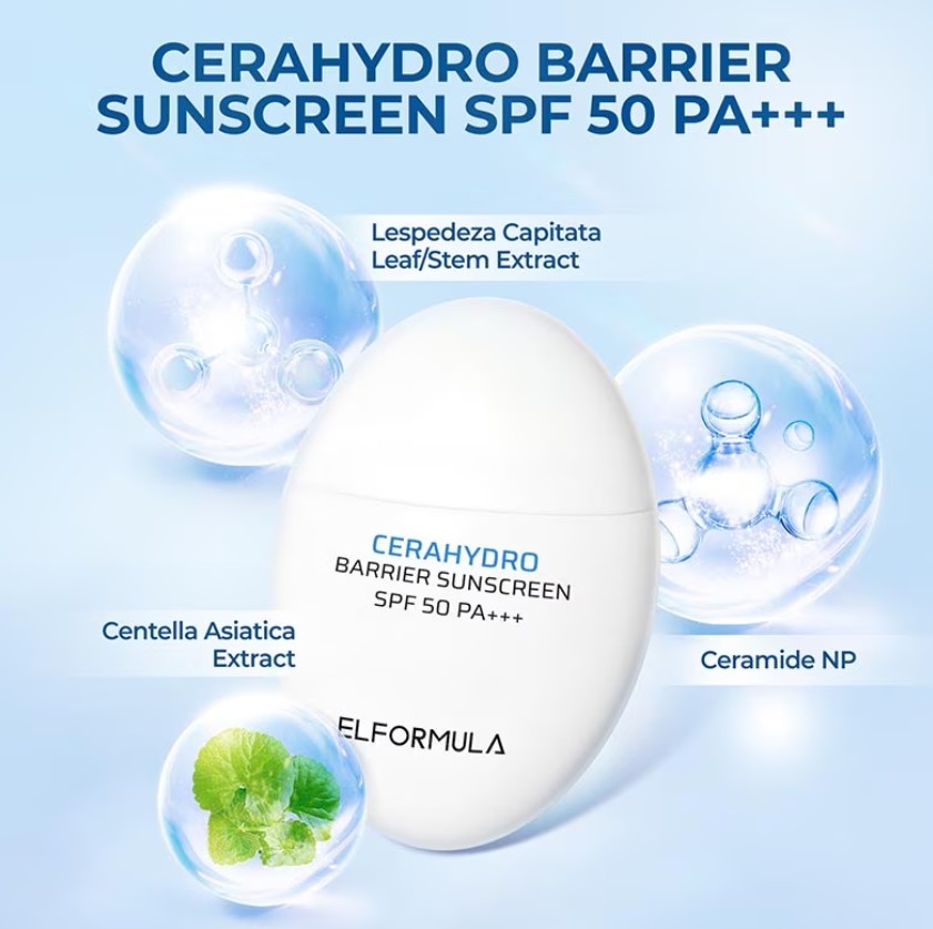 ELFORMULA SUNSCREEN 50ML CERAHYDRA SPF50