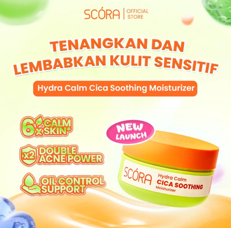 SCORA MOIST 45ML HYDRA CALM CICA SHOOTING
