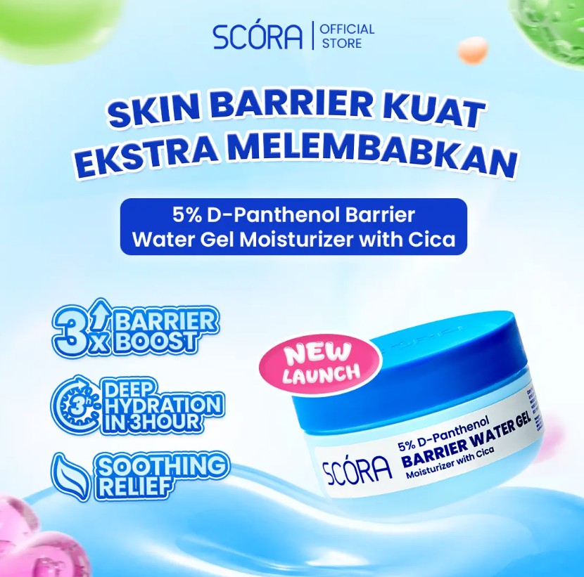 SCORA MOIST 45ML 5% D-PANTHENOL BARRIER WATER GEL