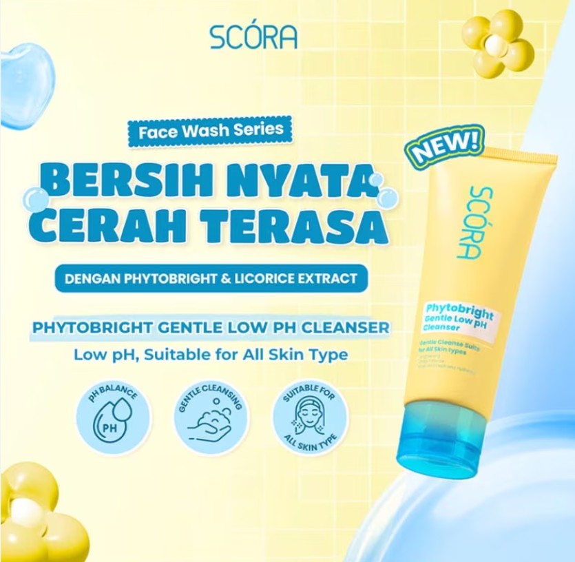 SCORA GENTLE LOW PH CLEANSER 100ML PHYTOBRIGHT