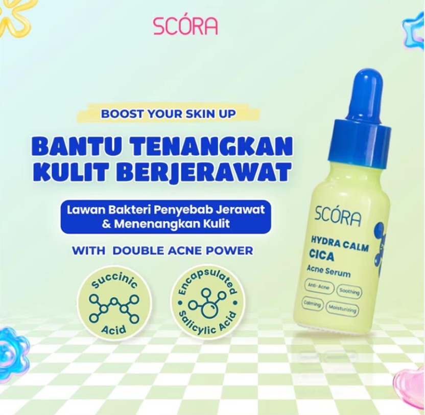 SCORA SERUM 20ML HYDRA CALM CICA ACNE