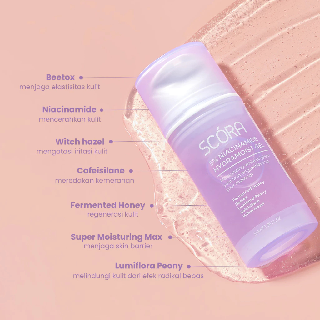 SCORA MOIST 100ML 5% NIACINAMIDE