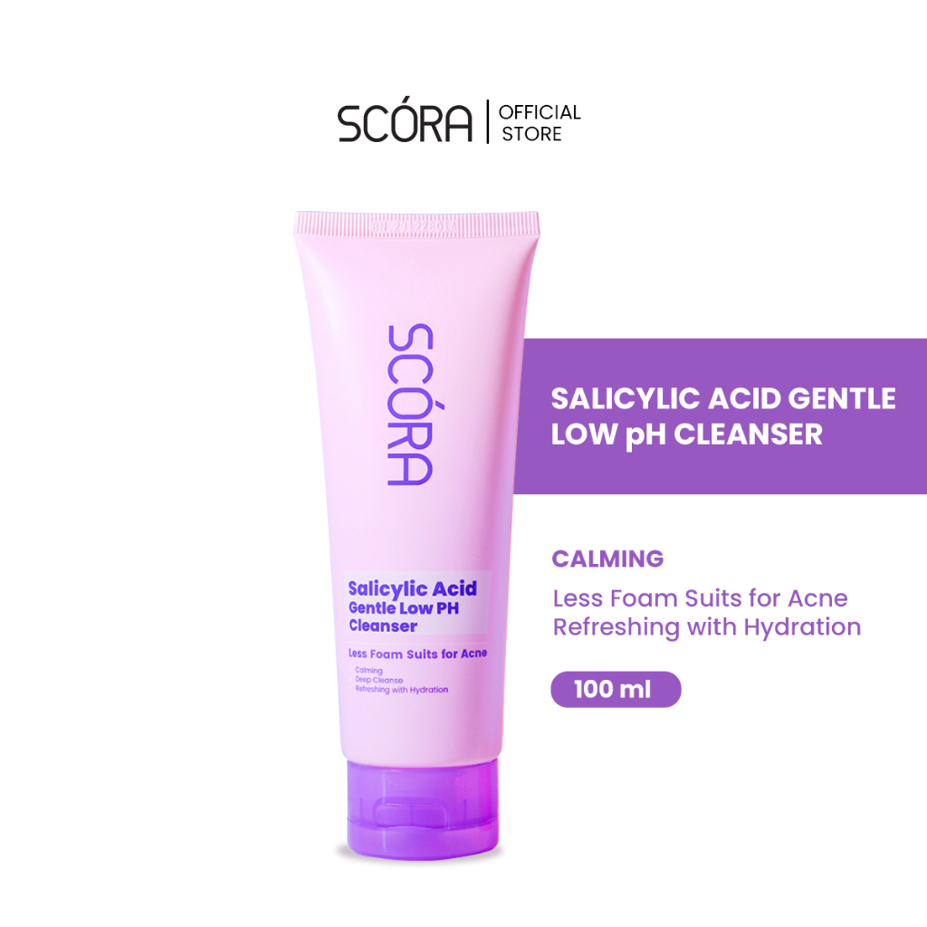 SCORA GENTLE LOW PH CLEANSER 100ML SALICYLIC ACID
