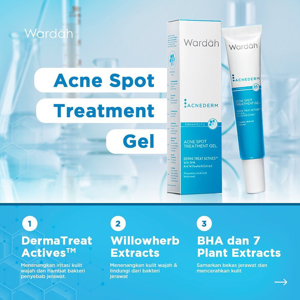 WARDAH ACNEDERM TREATMENT GEL 15M
