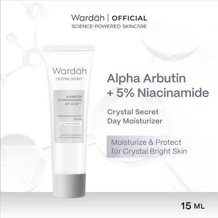 WARDAH CRYSTAL SECRET 15ML DAY CREAM