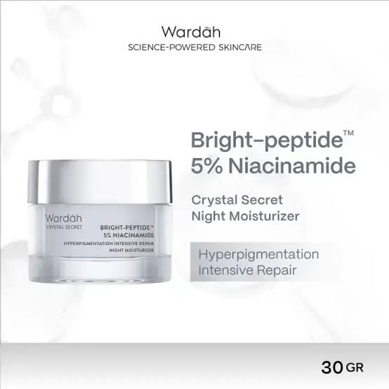 WARDAH CRYSTAL SECRET 30G NIGHT CREAM