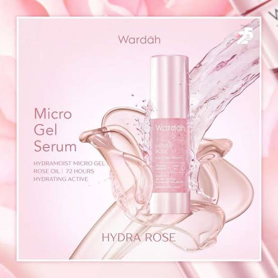 WARDAH HYDRA ROSE MICRO GEL SERUM 30ML