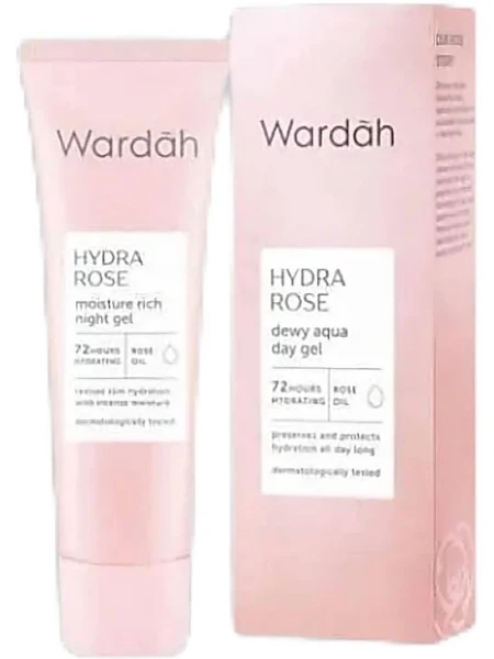 WARDAH HYDRA ROSE MOISTURE RICH NIGHT GEL 17ML