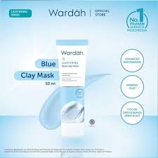 WARDAH LIGHT BLUE CLAY MASK 50G