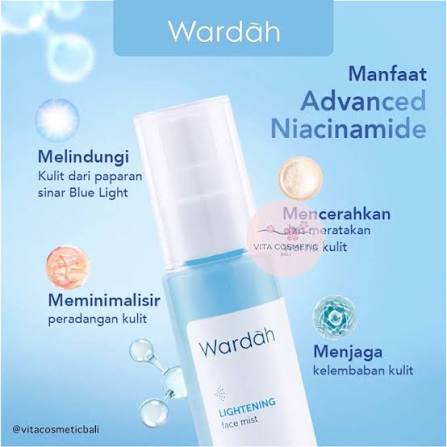 WARDAH LIGHT FACE MIST 60ML