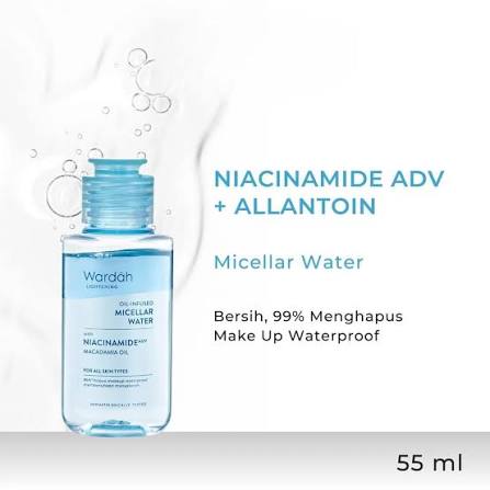 WARDAH LIGHT MICELLER WATER 55ML OIL-INFUSED