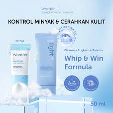 WARDAH LIGHT WHIP FACIAL FOAM 50ML
