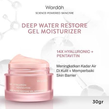 WARDAH MOIST GEL 30GR 14X HYALURON + PENTAVITIN