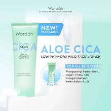 WARDAH NATURE DAILY ALOE HYDRA FACIAL WASH 100ML