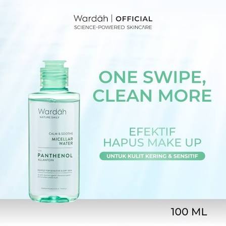 WARDAH NATURE DAILY CALM&SOOTHE MICELLAR WATER 100ML