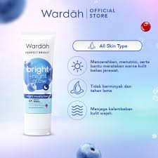 WARDAH PERFECT BRIGHT + NIGHT GLOW MOISTURIZER 20ML
