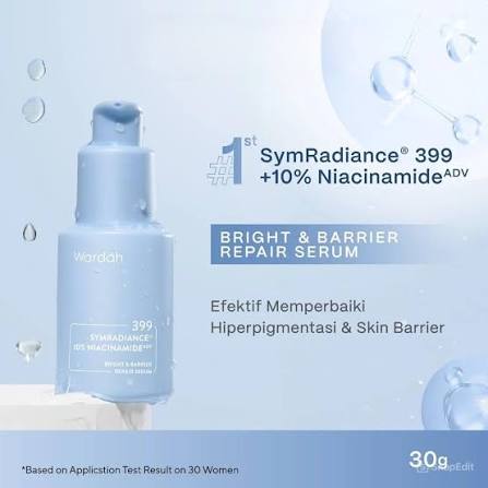 WARDAH SYMRADIANCE 399 10% NIACINAMIDE SERUM 30ML