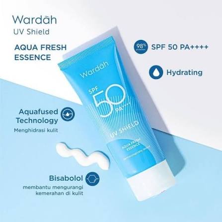 WARDAH UV SHIELD AQUA FRESH ESSENCE SPF 50