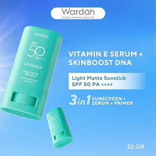 WARDAH UV SHIELD LIGHT MATTE SUN STICK 22G SUNSCREEN
