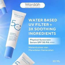 WARDAH UV SHIELD PHYSICAL SUNSCREEN SERUM 50 SPF 30ML