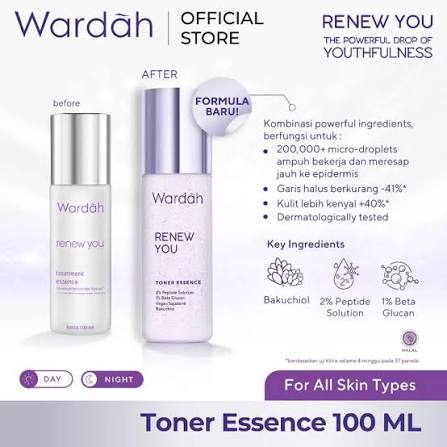WARDAH RENEW YOU TREATMENT ESSENCE 100M