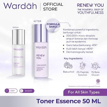 WARDAH RENEW YOU TREATMENT ESSENCE 50ML