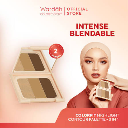 WARDAH COLORF/T HIGHLIGHT CONTOUR PALETTE