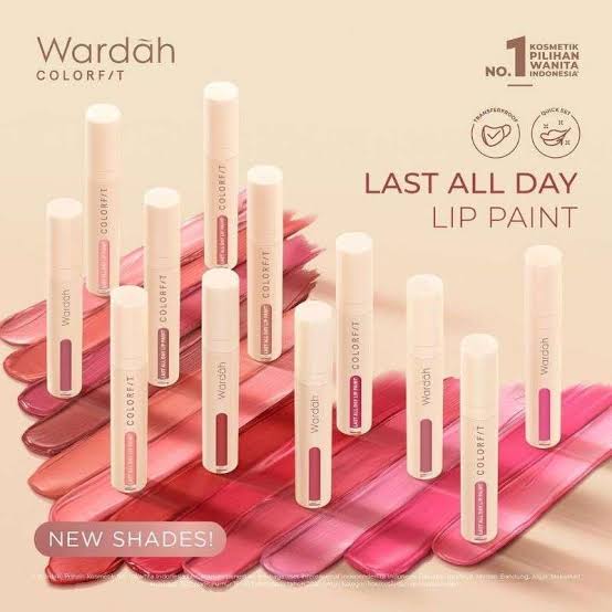 WARDAH COLORF/T LAST ALL DAY LIP PAINT