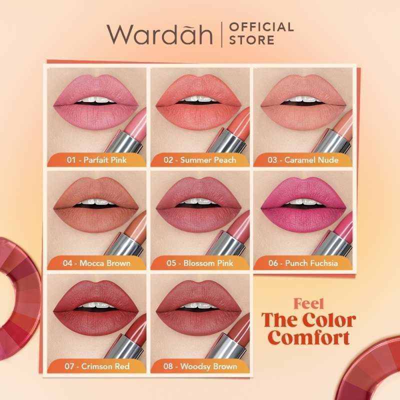 WARDAH COLORFIT ULTRALIGHT MATTE LIP