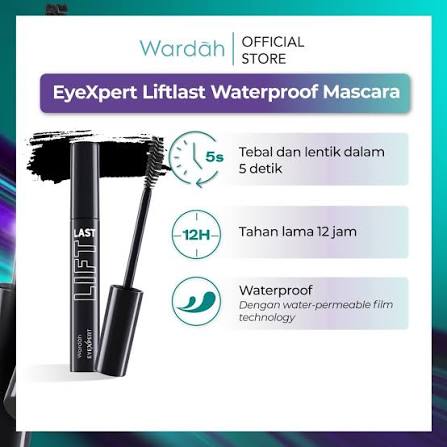 WARDAH EYE XPERT LIFTLAST WATERPROOF MASCARA 8ML