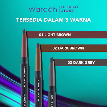 WARDAH EYE XPERT MATIC BROW DEFINER 01 L.BROWN