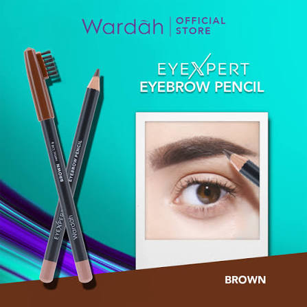 WARDAH EYEXPERT EYEBROW PENCIL BROWN 1.14G