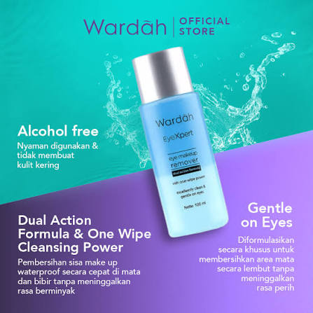 WARDAH EYEXPERT MAKE UP REMOVER 100M