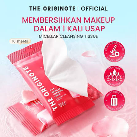 ORIGINOTE MICELLAR CLEANSING TISSUE 10PCS