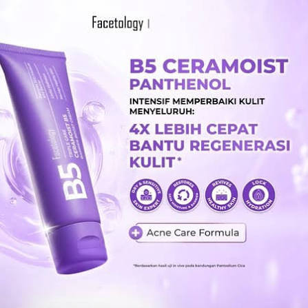 FACETOLOGY TRIPLE CARE CERAMOIST B5 BARRIER BOOST CREAM 40G