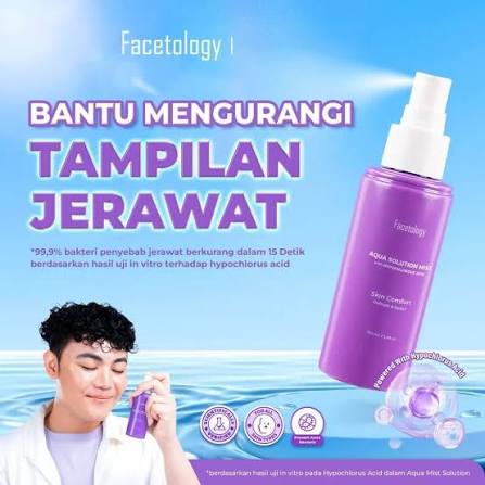 FACETOLOGY AQUA SOLUTION MIST 100ML